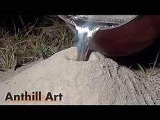 Molten Aluminum Ant Hill